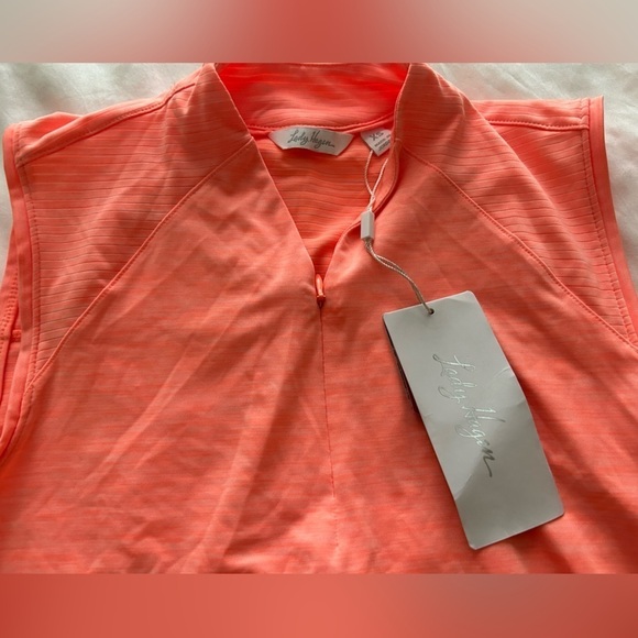 NWT LADY HAGEN COASTAL ESCAPE SLVS POLO - XS - Picture 3 of 6